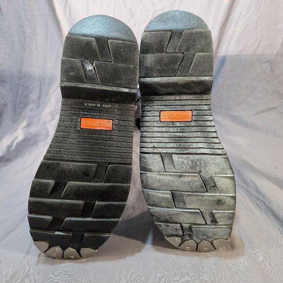 Vintage PRO SPORT Racing Motocross Boots Blue & White - Size 10 - 80s MX Radium - Picture 10 of 11